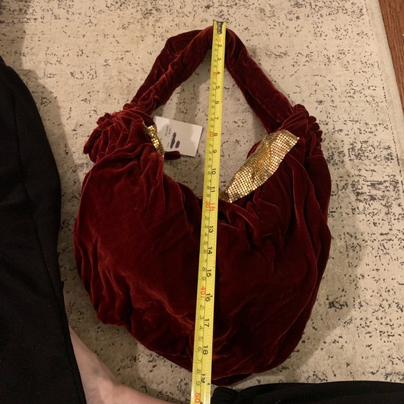 Wine Color Melie Bianco shoulder bag - Picture 7 of 8